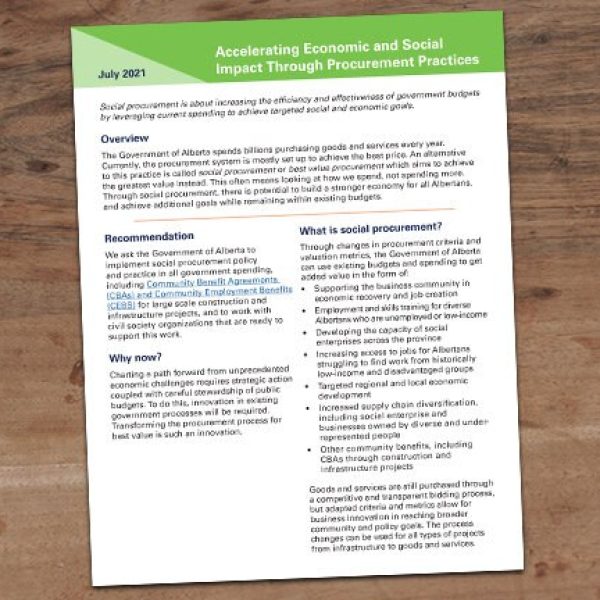Social Procurement Brief Accelerating Economic and Social Impact Through Procurement Practices Thumbnail format1500w